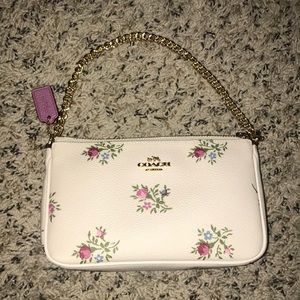 Coach floral print wristlet!!!
